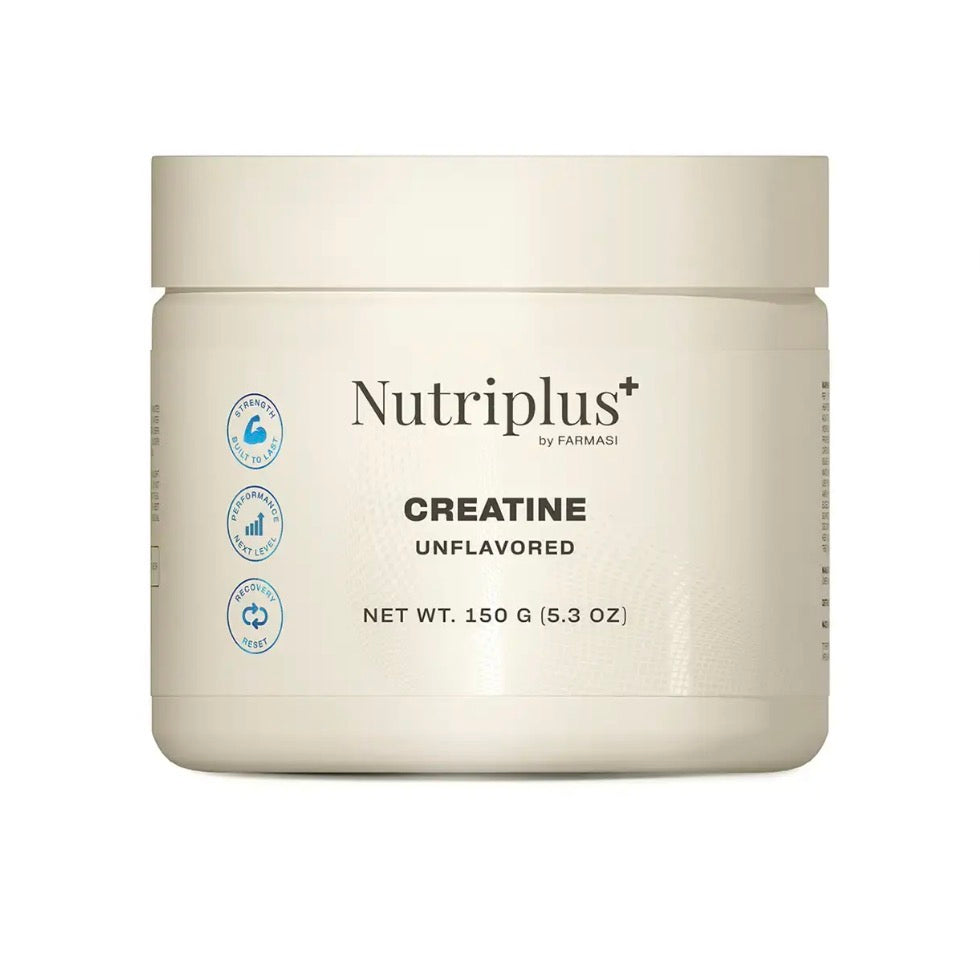 Nutriplus+ Creatine Powder | Unflavored | 30 Servings | 150 g (5.3 oz)