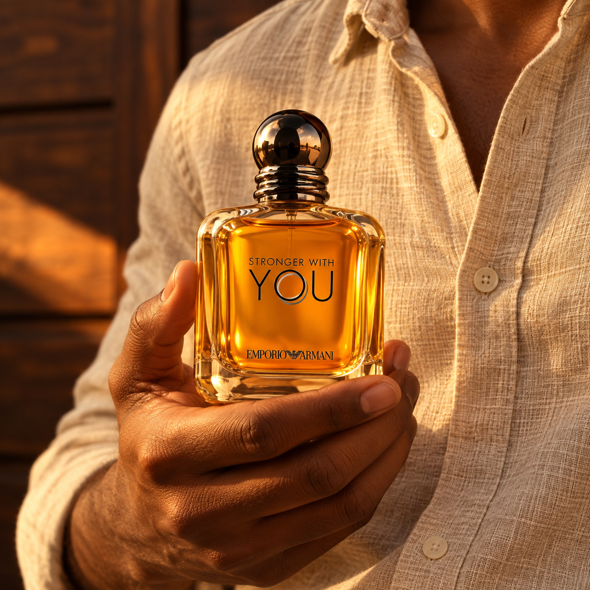 Emporio Armani Stronger With You Eau de Toilette – 3.4 oz / 100 ml.