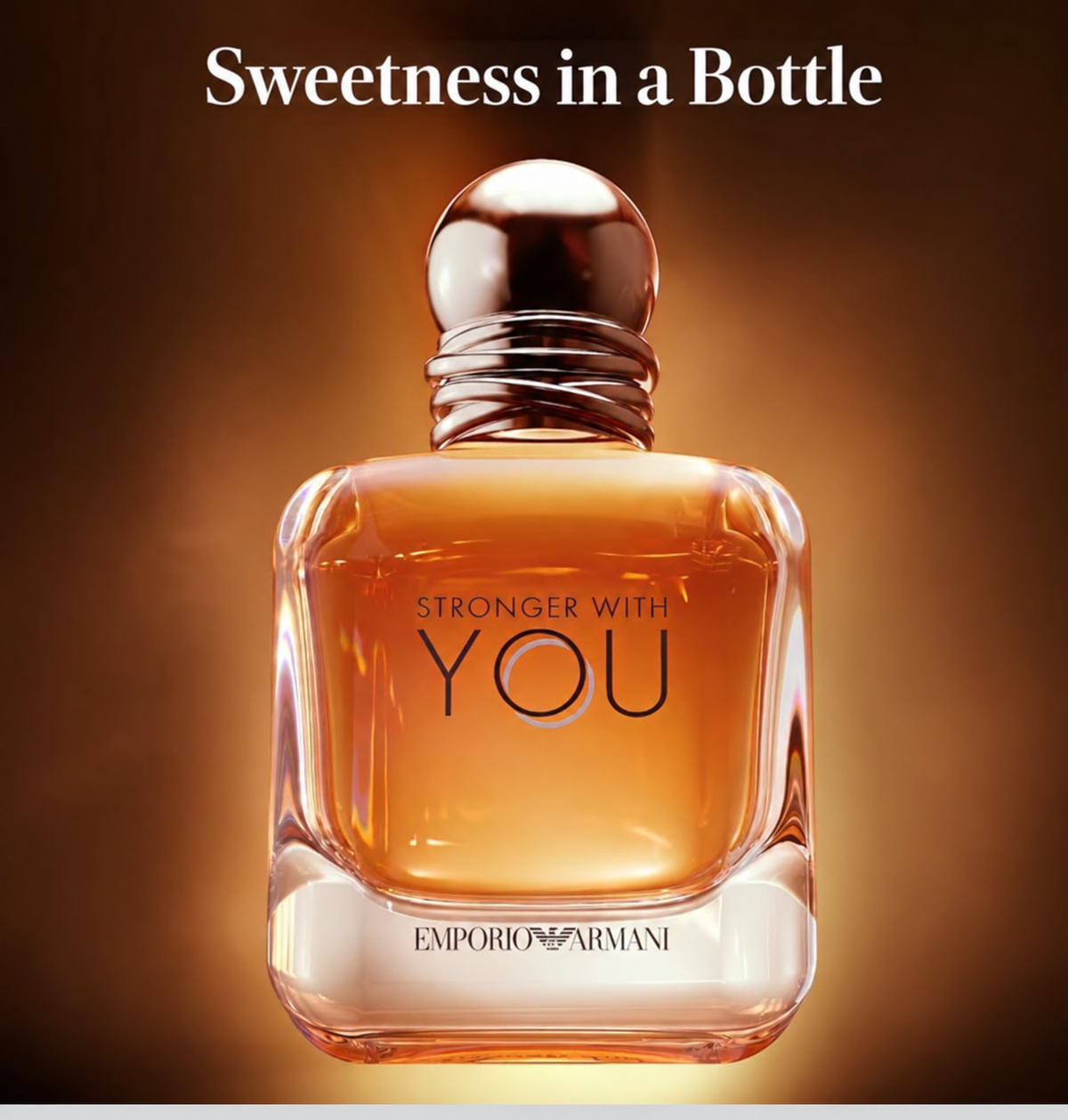 Emporio Armani Stronger With You Eau de Toilette – 3.4 oz / 100 ml.