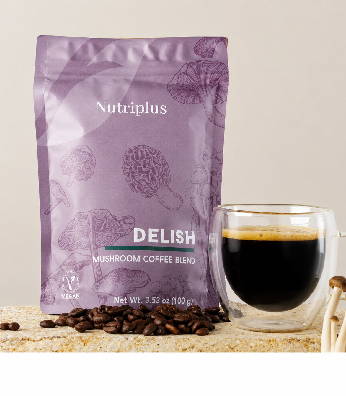 Farmasi Nutriplus Delish Mushroom Coffee